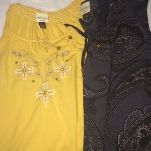 PaisleyGrey3x & mustard yellow2x